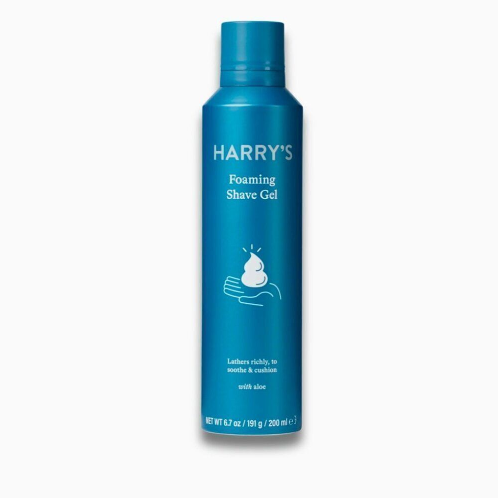 NEW Harry's Foaming Shave Gel with Aloe 6.7oz
